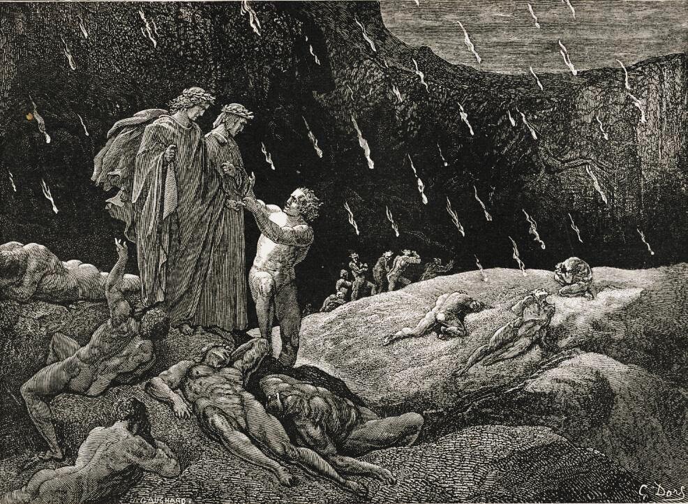 Gustave Doré, Inferno Canto XV.