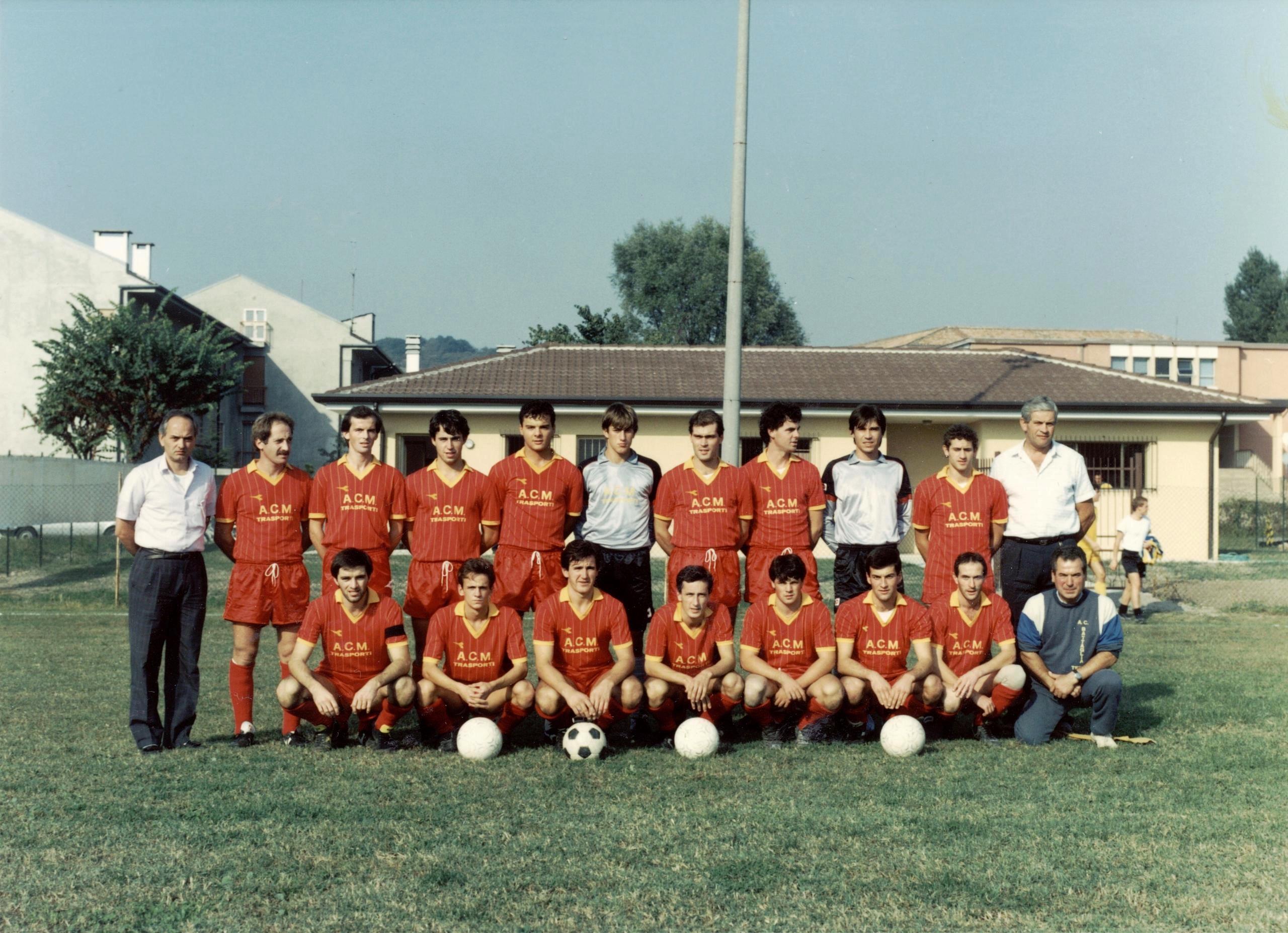 1986/87, Calcio Battaglia Terme.