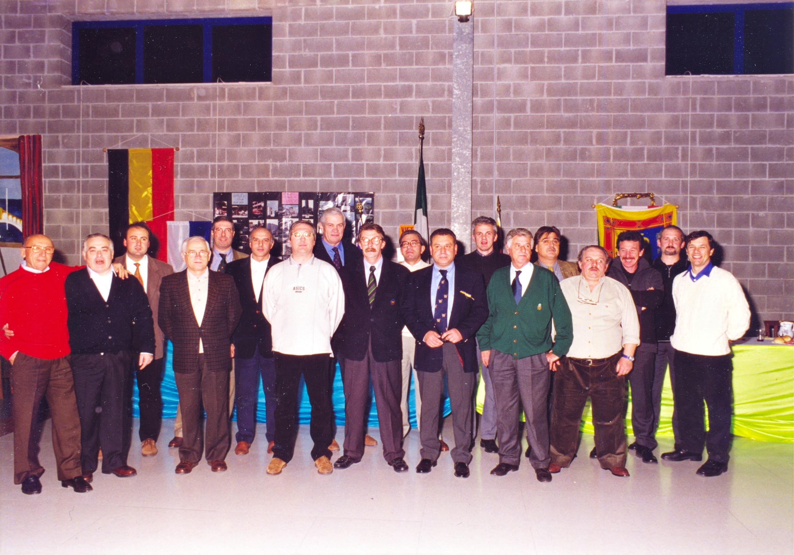 1992/93, Calcio Battaglia Terme, I Categoria. Il gruppo dei dirigenti.