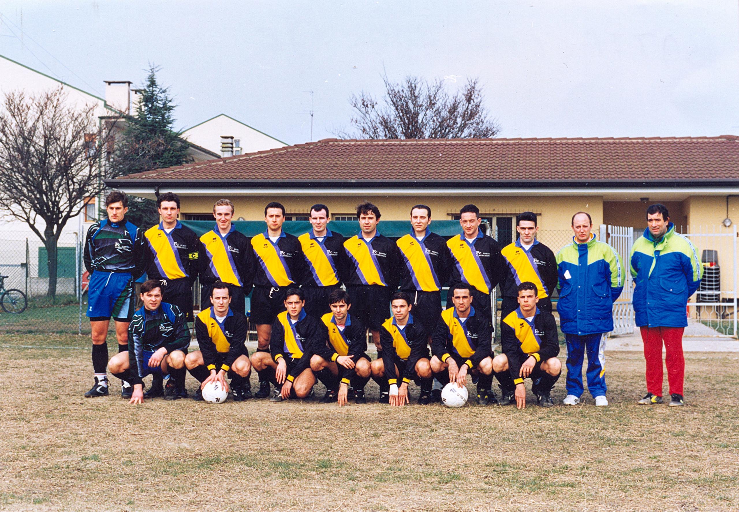 1995/96, Calcio Battaglia Terme, II Categoria. 