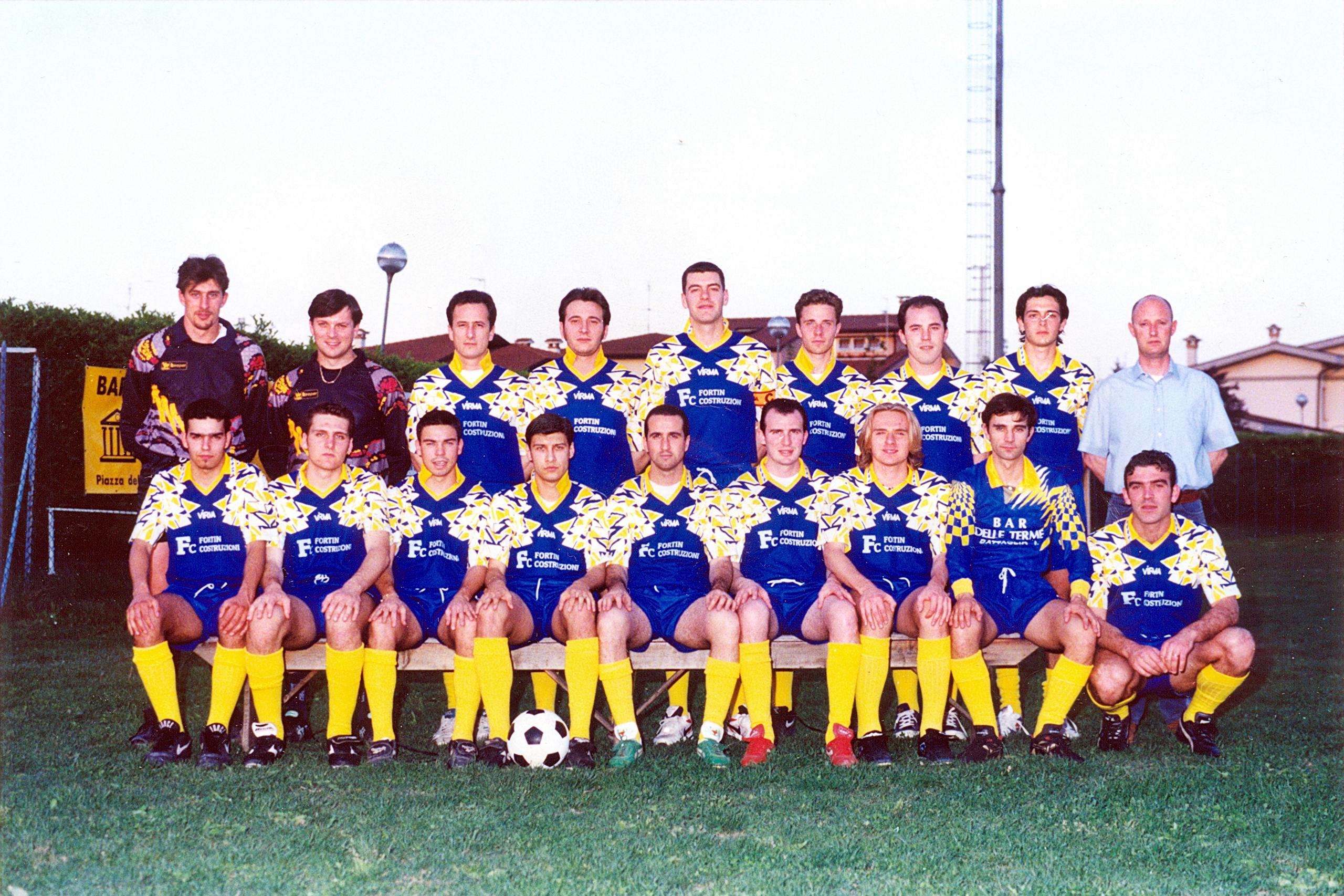 1996/97, Calcio Battaglia Terme, II Categoria. 