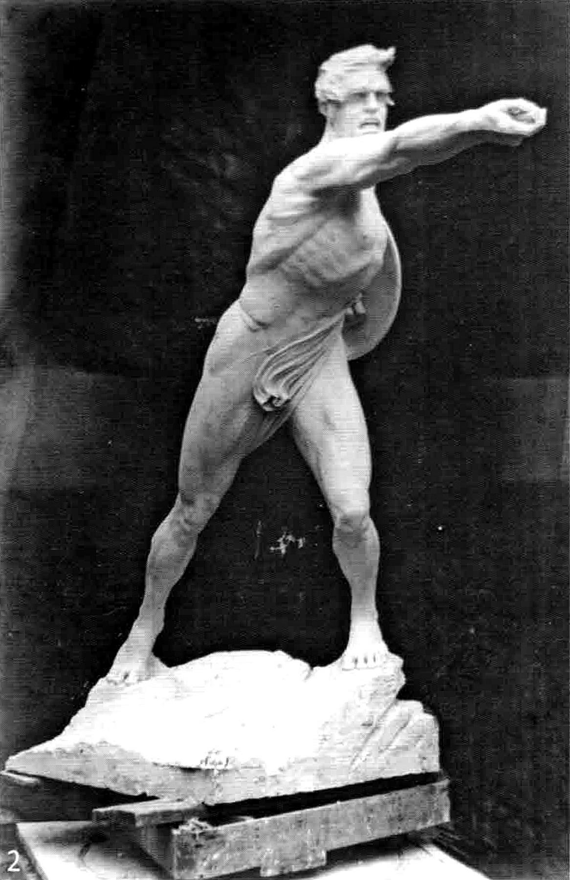 Giuseppe MIlani, statua per il Monumento ai Caduti di Cartura.